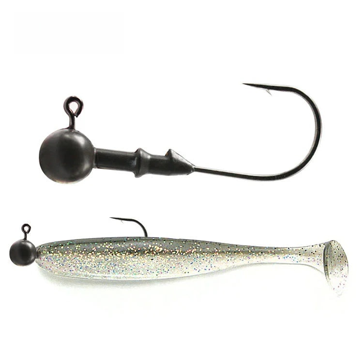 TUNGSTEN-RESIN (WEEDLESS) ROUND JIG HEAD, 1/16 oz~1/4 oz, #JH50230A