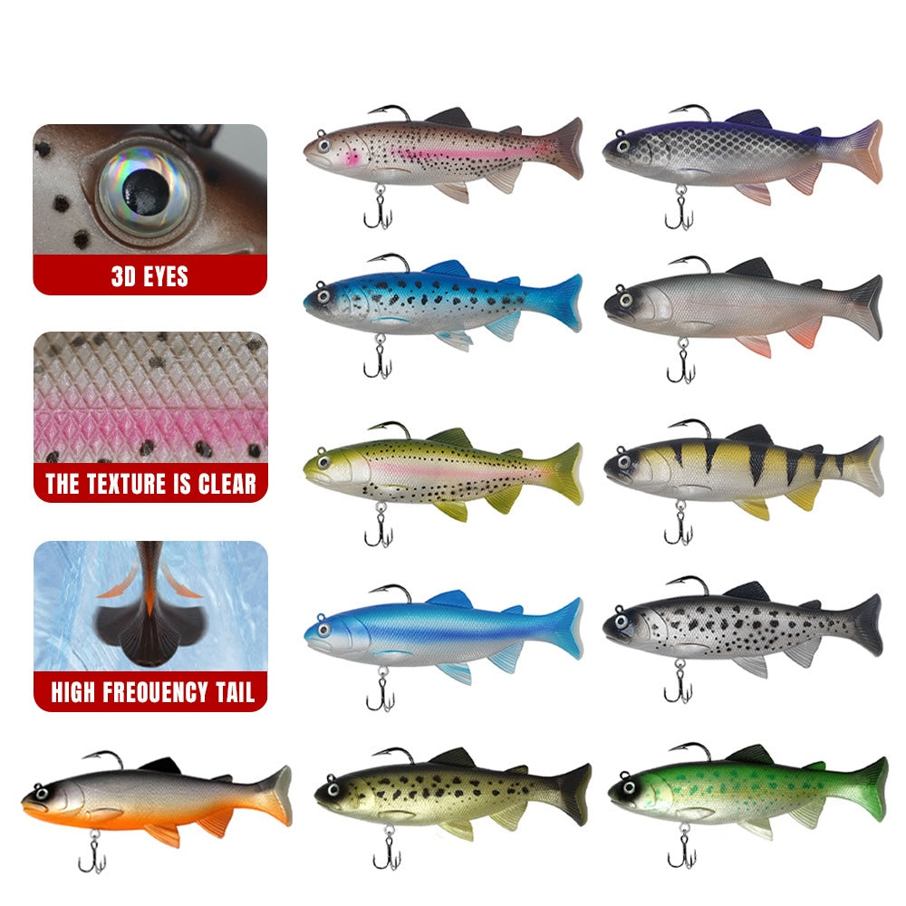 Swimbait, Big Bait, Slow Sinking, Trout, 18cm/125g, #SW5020JA