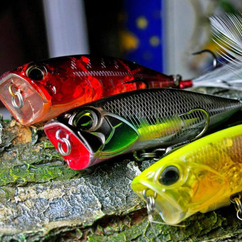 Topwater Popper, High-Performance Lure, 64mm/9g, #HB59116A