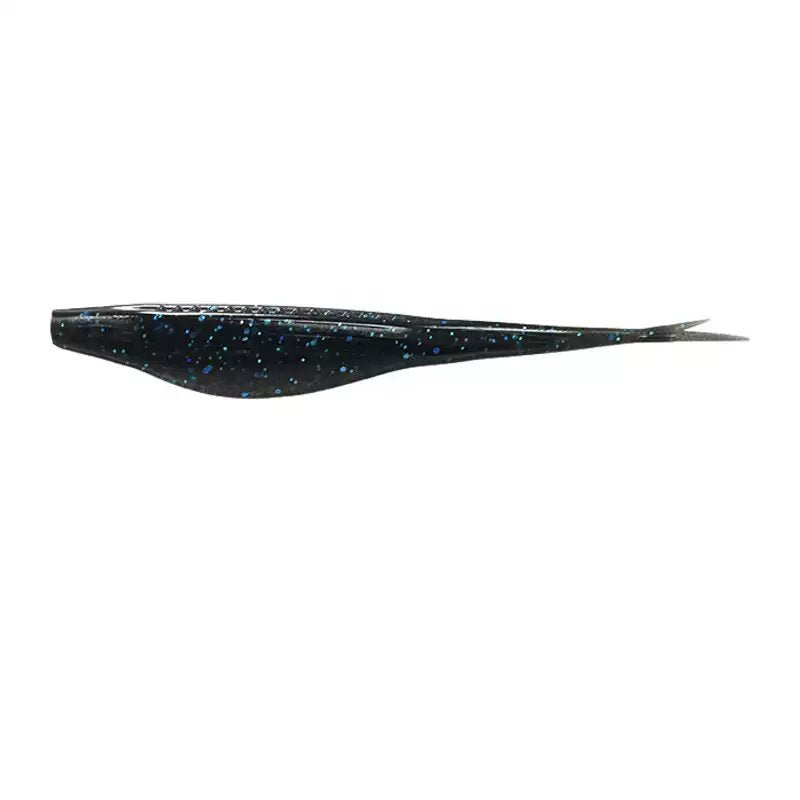Soft Jerk Bait Fork Tail Flukee Shad, Scented #SB40108B