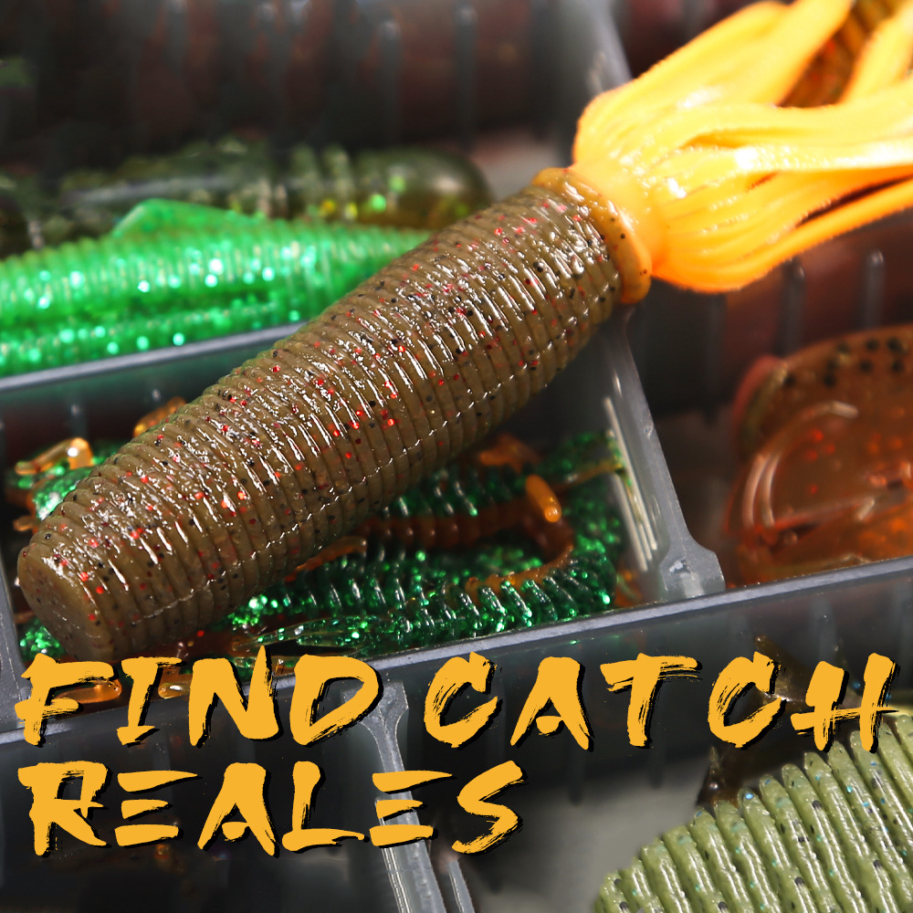 Fat Lka Soft Tube Lure 3.5-inch, Salted&Scented, #SB50296A