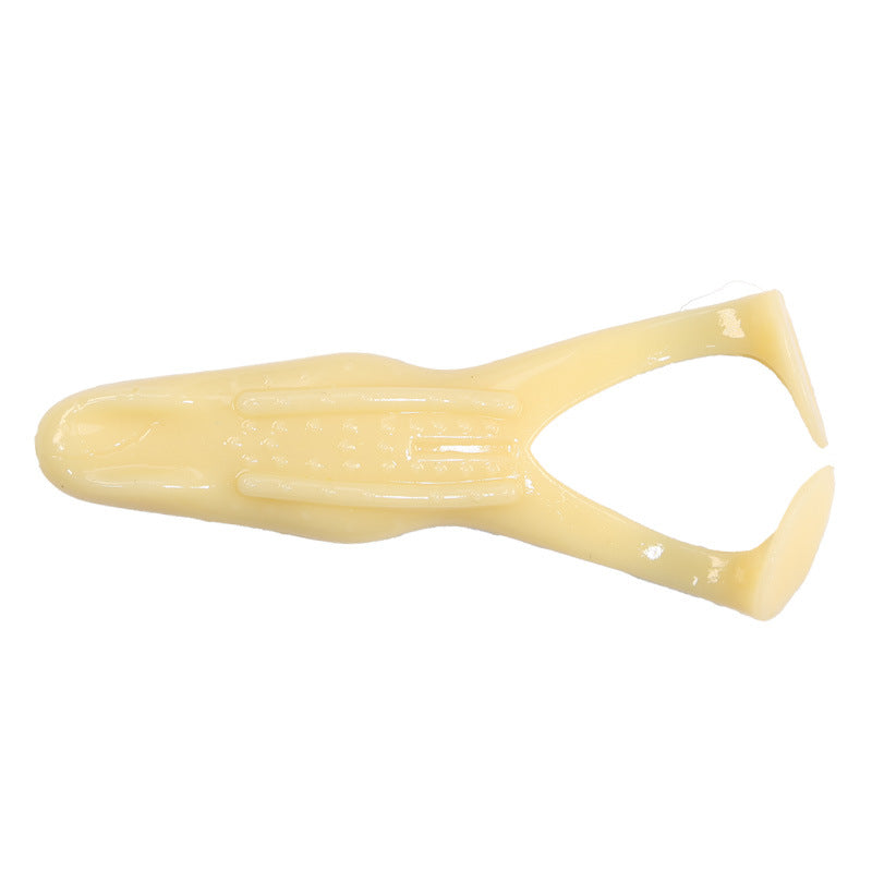 Ribbit Frog 3.7-Inch Frog Lure, Float, Durable Bite-Resistant Material, #SB50299F