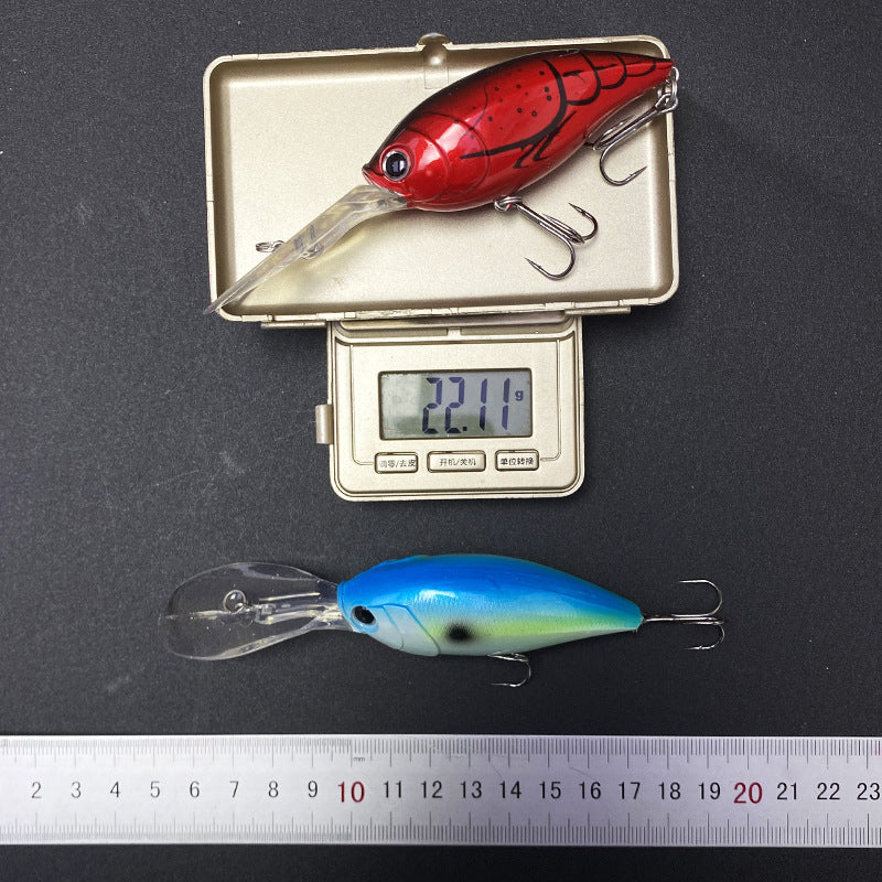Steady Dive Crankbait, 2.5-3.5m, 75mm/22g, #HB59034A