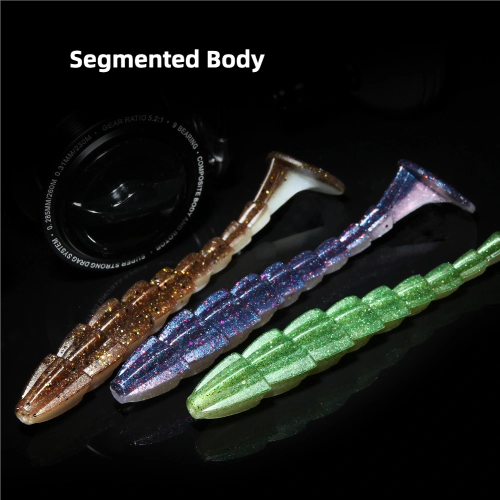 SWIMBAIT Soft Bait, Multi-Dimensional Body Structure, 2.75~4.5-inch, #SB501321C