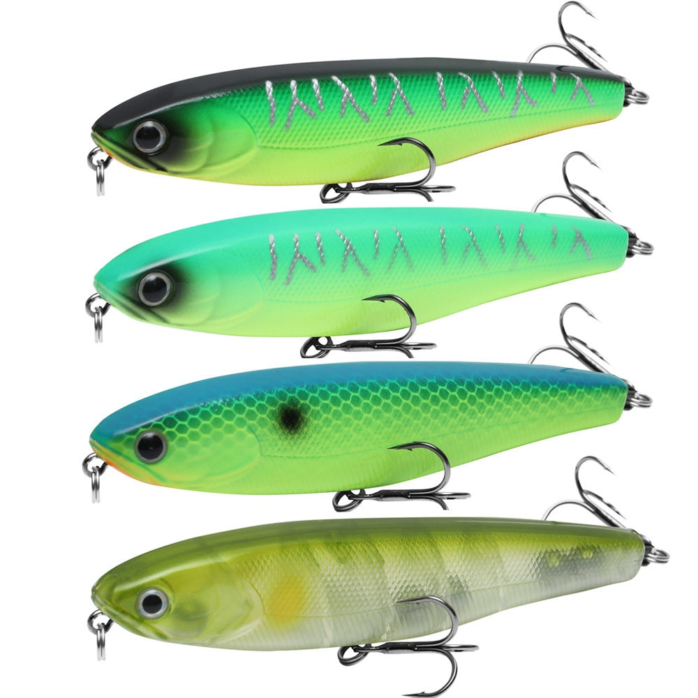 TOPWATER PENCIL LURE BAIT, 3.5~5-inch, Multiple-Colors, #HB57989K