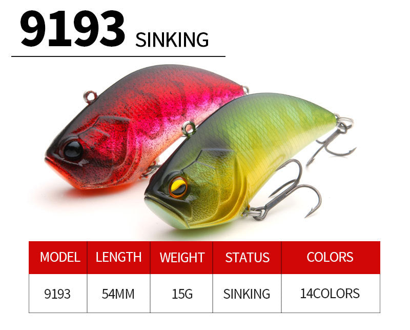 Vibration, Lipless Crankbait, 54mm/15g, #HB59193A