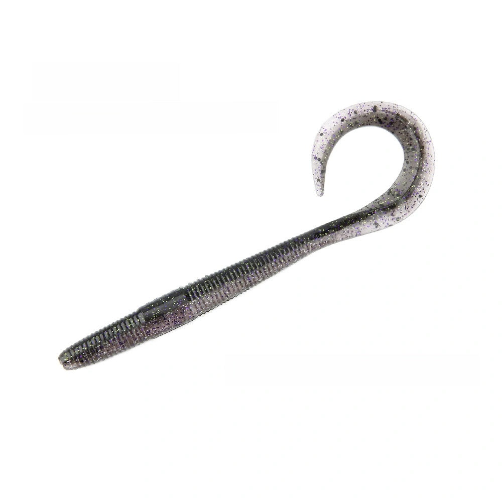 Slim Long-Tailed Worm Soft Bait, 8~10-inch, Multiple-Color, #SB50178B
