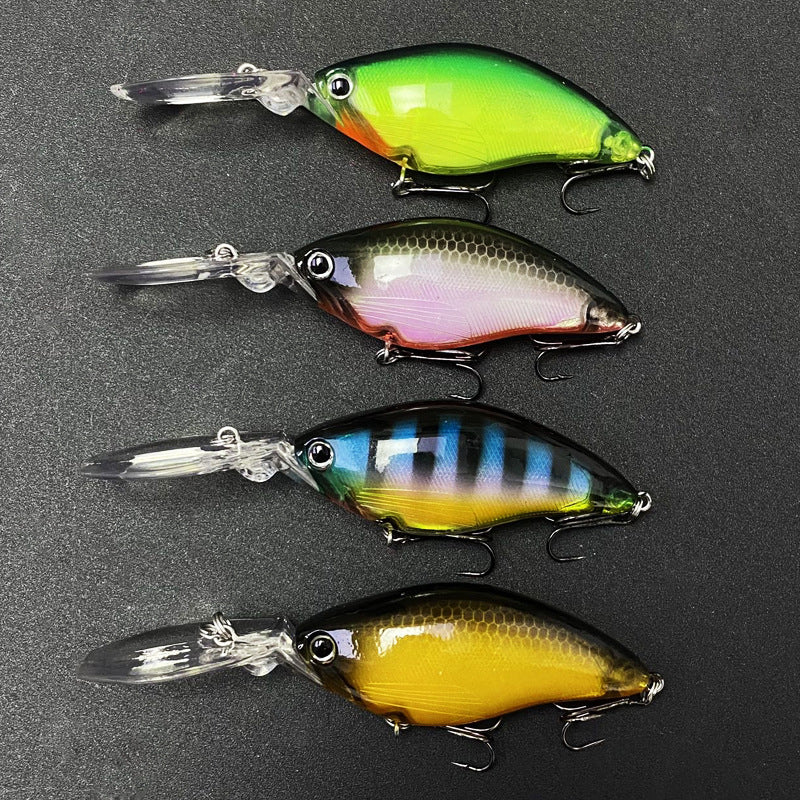 Deep Diving Crankbait, Shad-Shaped, 3-3.5m, #HB59225A