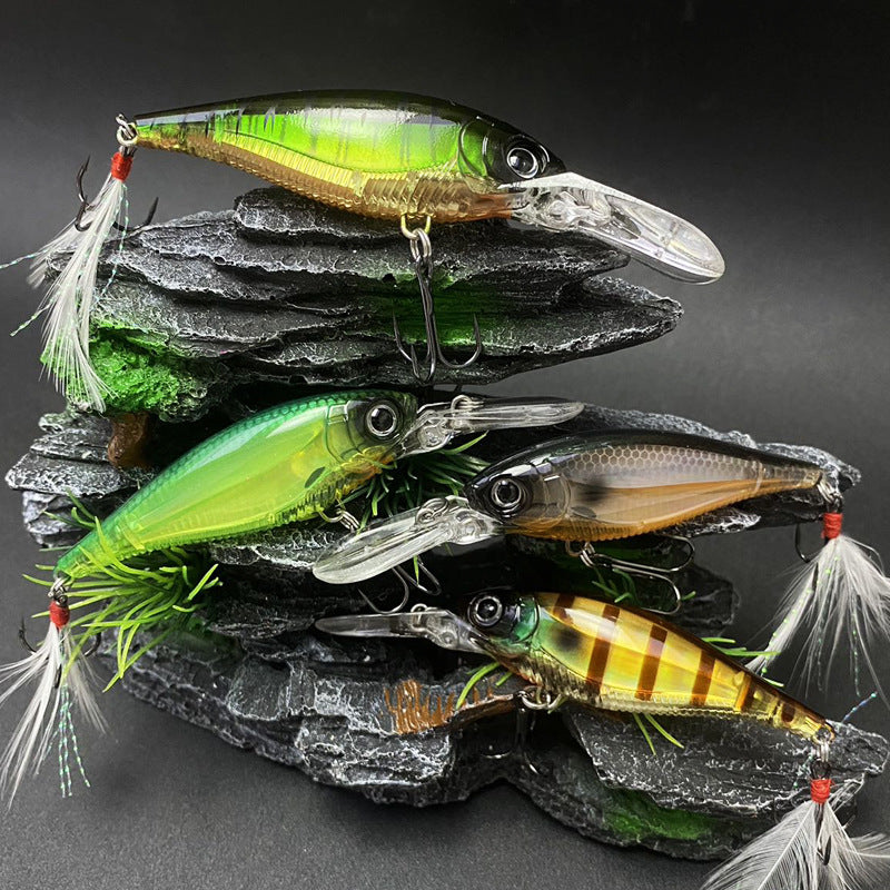 Crankbait, Bait Finesse, Japanese-Style, Long Lip Deep Diving, 1.5-2m, (70mm / 10.3g), #HB59139