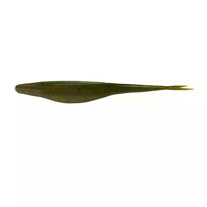 Soft Jerk Bait Fork Tail Flukee Shad, Scented #SB40108B