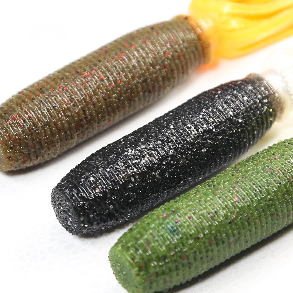Fat Lka Soft Tube Lure 3.5-inch, Salted&Scented, #SB50296A
