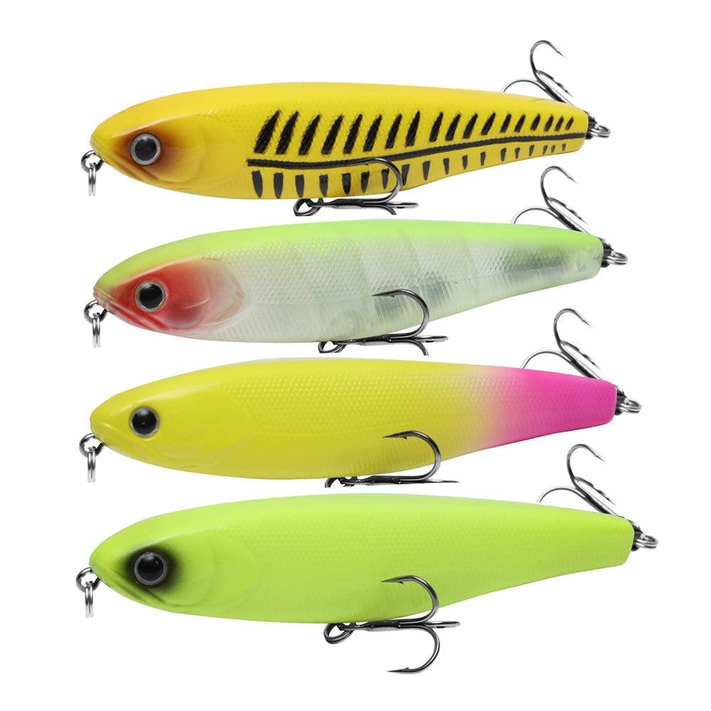 TOPWATER PENCIL LURE BAIT, 3.5~5-inch, Multiple-Colors, #HB57989K