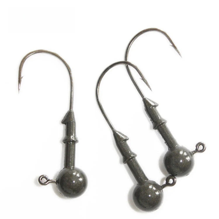 TUNGSTEN-RESIN (WEEDLESS) ROUND JIG HEAD, 1/16 oz~1/4 oz, #JH50230A