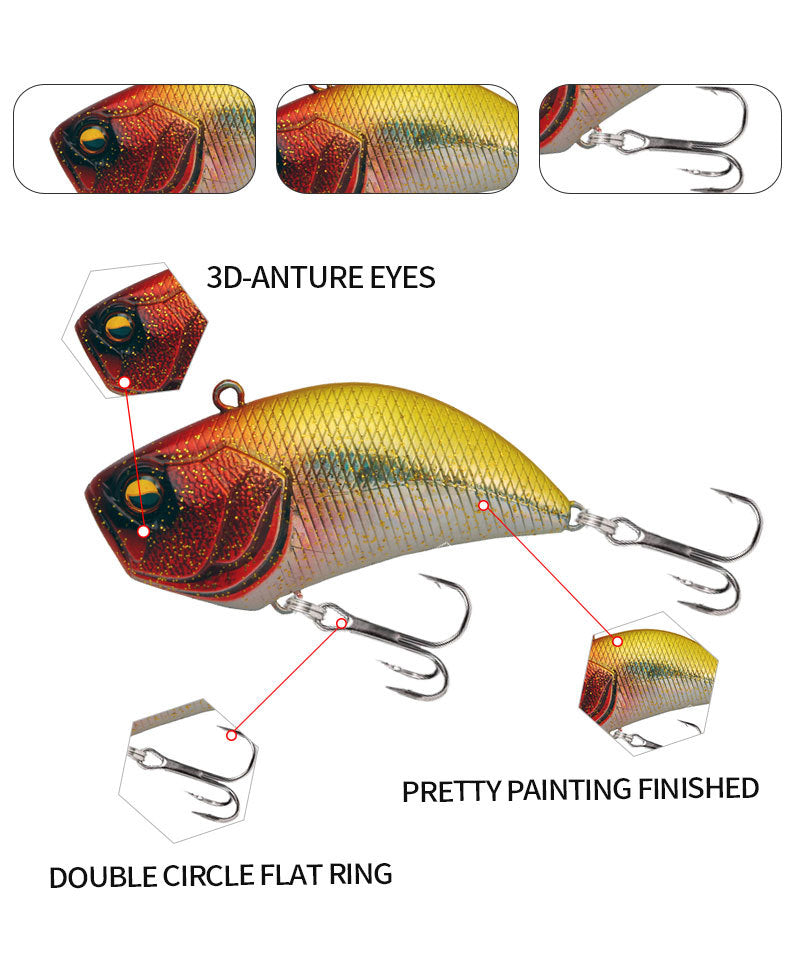 Vibration, Lipless Crankbait, 54mm/15g, #HB59193A