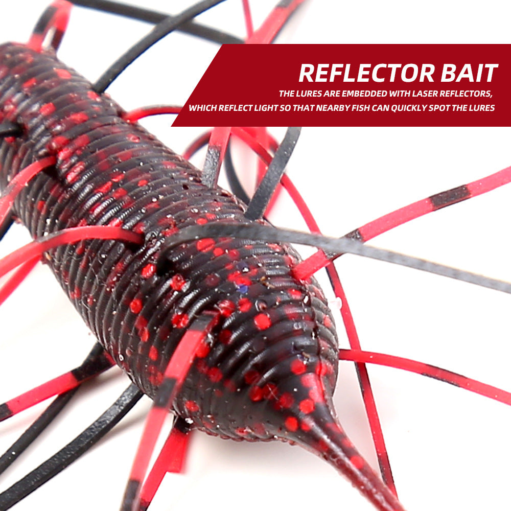 Rubber Thread Urchin Soft Bait, Japanese-Style Lure, 1.6~2.4-inch, #SB52949B