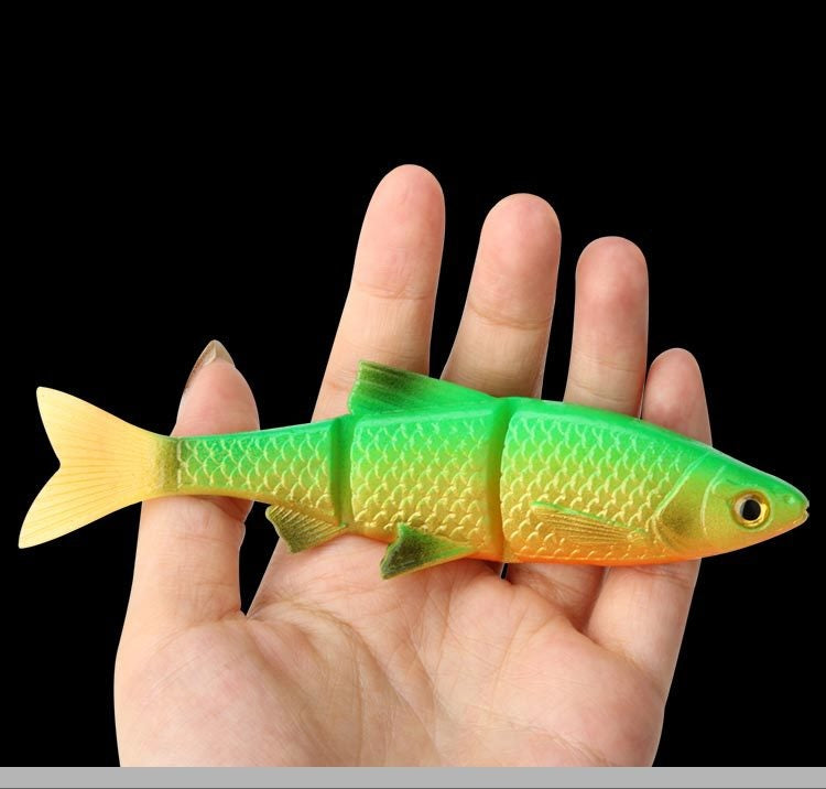 Soft Glide Bait, Swimbaits, Multi-Jointed, 8cm/9.6cm/13cm, #SW50280C