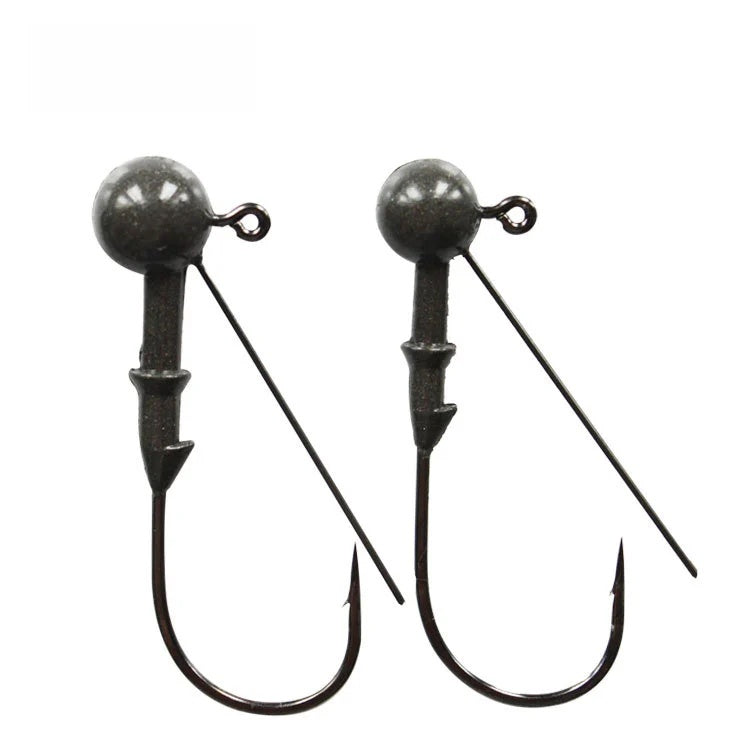 TUNGSTEN-RESIN (WEEDLESS) ROUND JIG HEAD, 1/16 oz~1/4 oz, #JH50230A