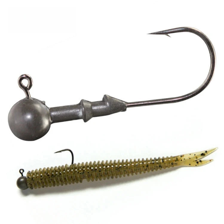 TUNGSTEN-RESIN (WEEDLESS) ROUND JIG HEAD, 1/16 oz~1/4 oz, #JH50230A