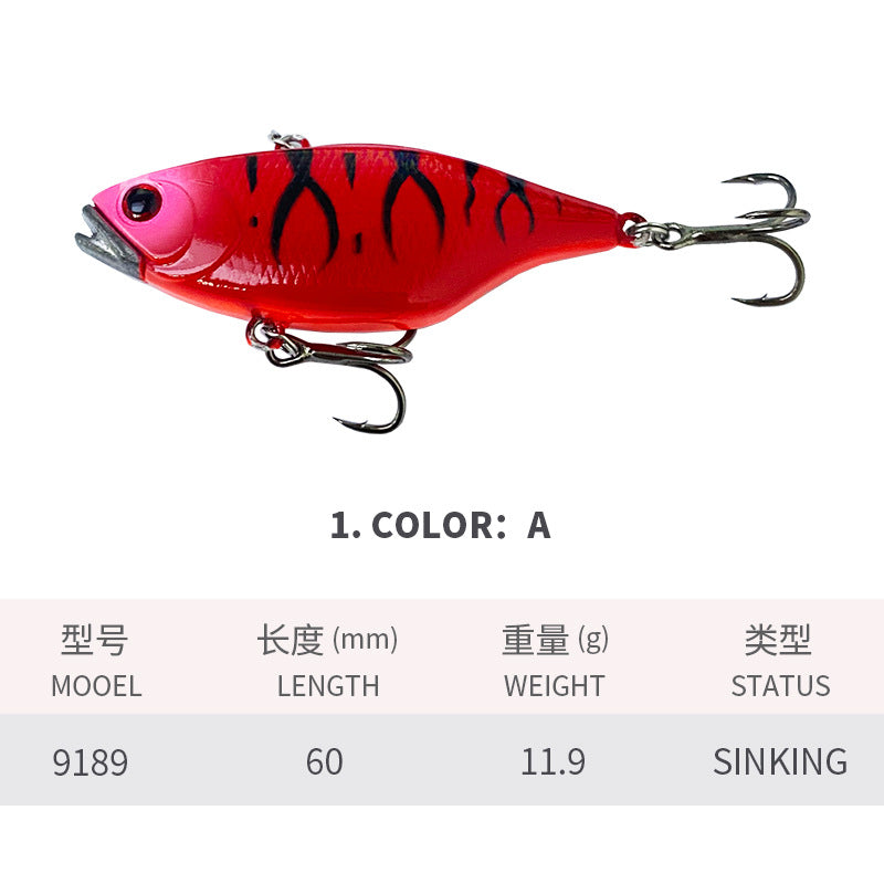 Vibration, Lipless-Crankbait, Japanese-Style, 60mm/11.9g, #HB59189A