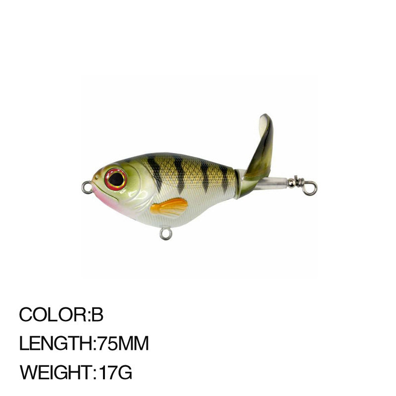 Topwater Whopper Popper, High-Performance, 75mm/17g, #HB59066A