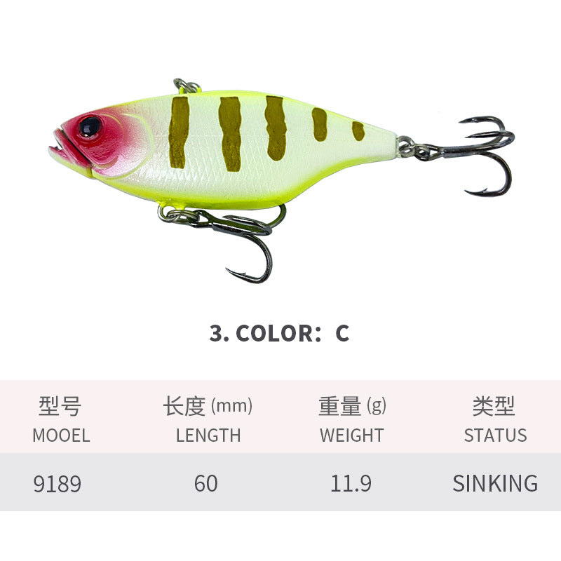 Vibration, Lipless-Crankbait, Japanese-Style, 60mm/11.9g, #HB59189A
