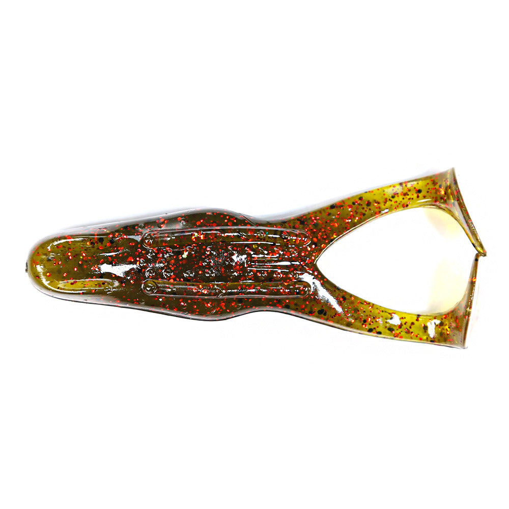 Ribbit Frog 3.7-Inch Frog Lure, Float, Durable Bite-Resistant Material, #SB50299F