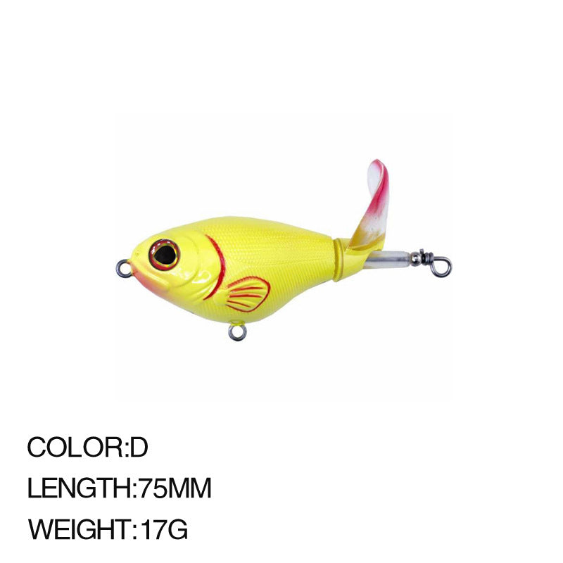 Topwater Whopper Popper, High-Performance, 75mm/17g, #HB59066A
