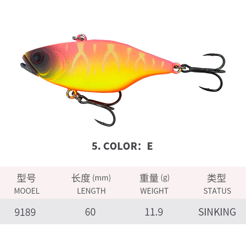 Vibration, Lipless-Crankbait, Japanese-Style, 60mm/11.9g, #HB59189A