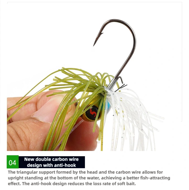 Finesse Chatterbait, Japanese-Style, Hand-crafted, 8.6g, #SC50312A