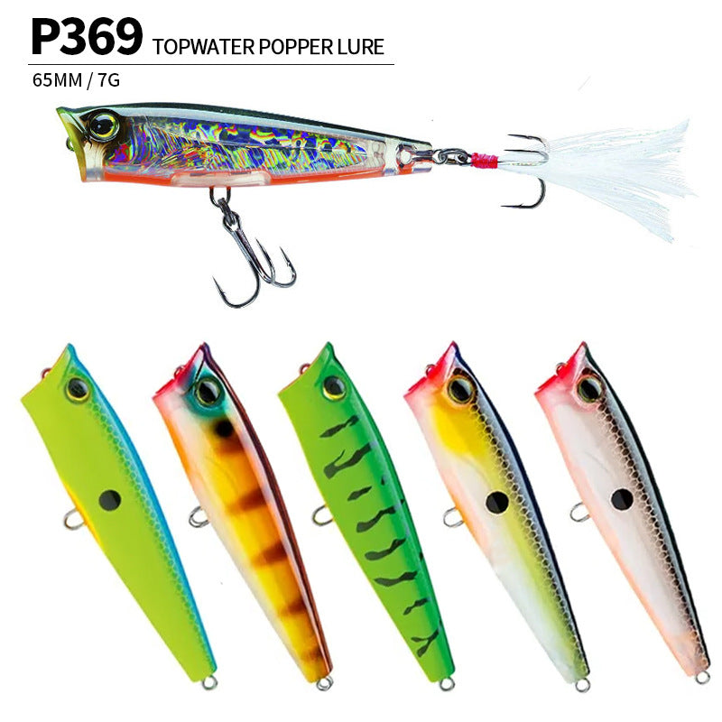 Topwater 3Ds Popper, High-Performance, #HB5P369A