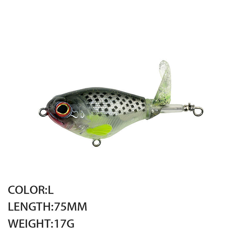 Topwater Whopper Popper, High-Performance, 75mm/17g, #HB59066A