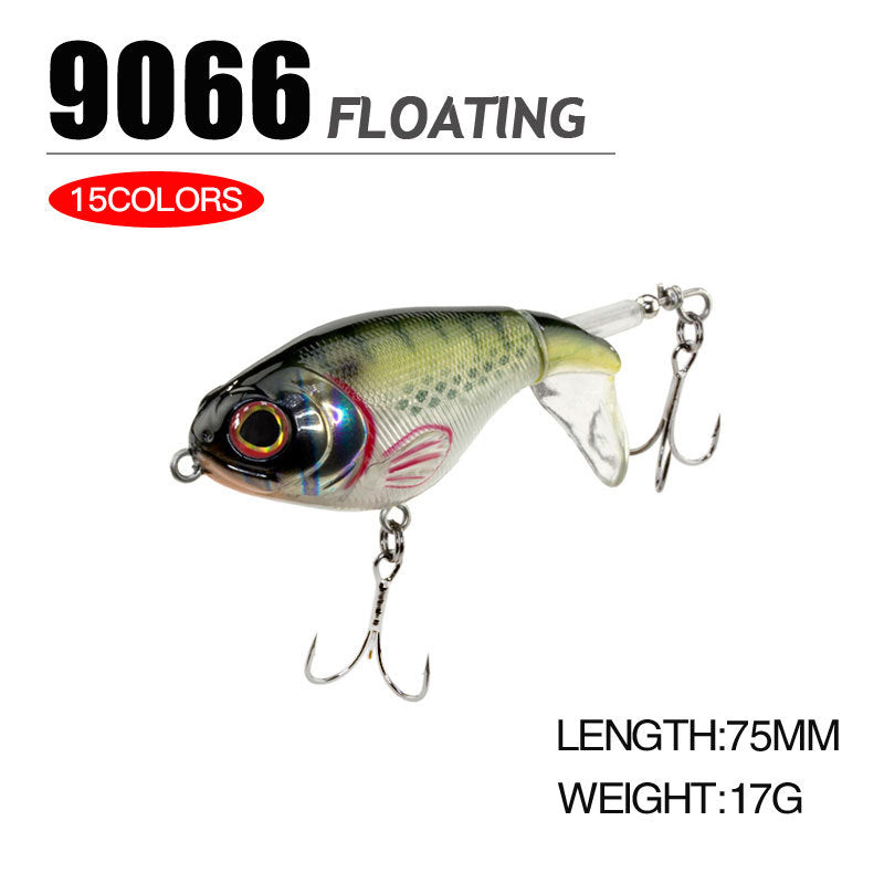 Topwater Whopper Popper, High-Performance, 75mm/17g, #HB59066A