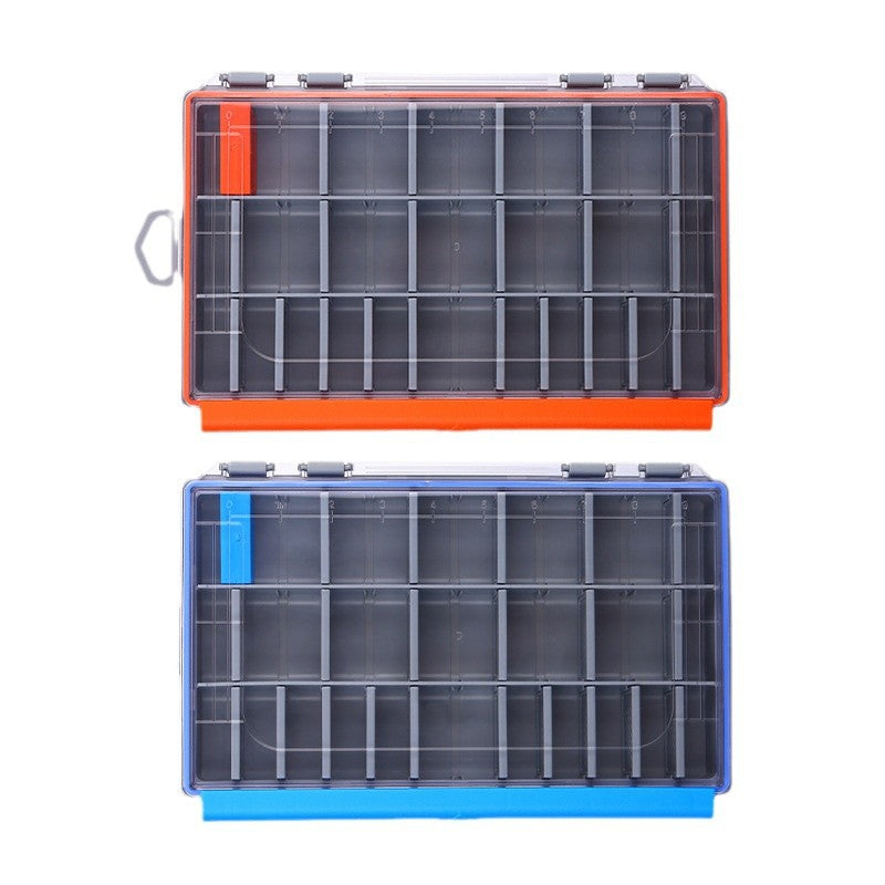 WATERPROOF TACKLE BOX with Transparent Lid & Adjustable Dividers, 3600/3700, #TB50221B