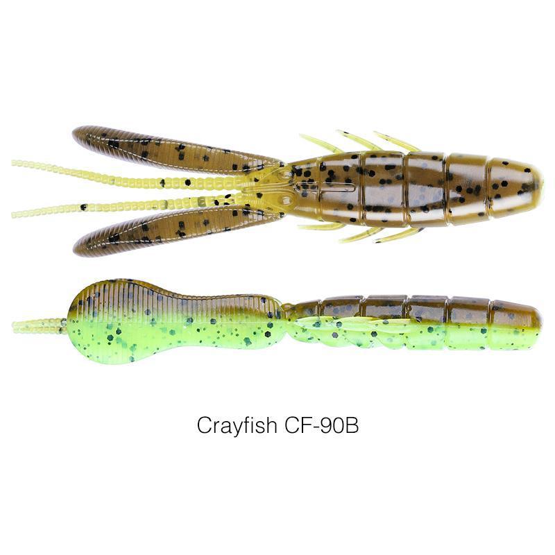 CRAYFISH Soft Bait Japanese Style, 3.5-inch, Scented&Salted, #SB50131A