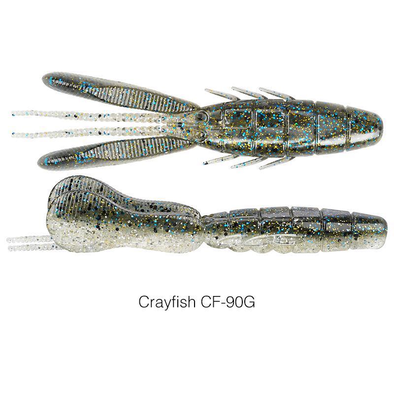 CRAYFISH Soft Bait Japanese Style, 3.5-inch, Scented&Salted, #SB50131A