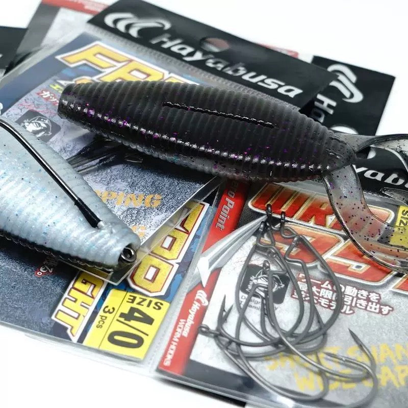 Wide Twin Tail Soft Plastic Lure, High-Density, Salted, 4-inch, 1/2oz #SB50288A