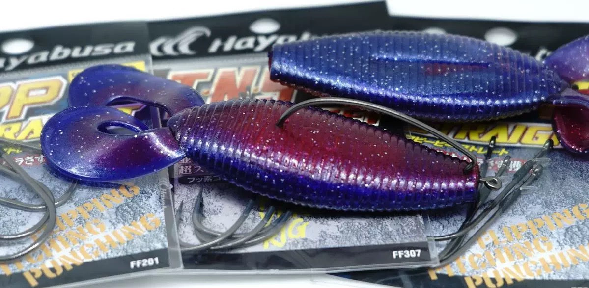 Wide Twin Tail Soft Plastic Lure, High-Density, Salted, 4-inch, 1/2oz #SB50288A