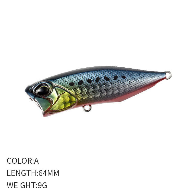 Topwater Popper, High-Performance Lure, 64mm/9g, #HB59116A