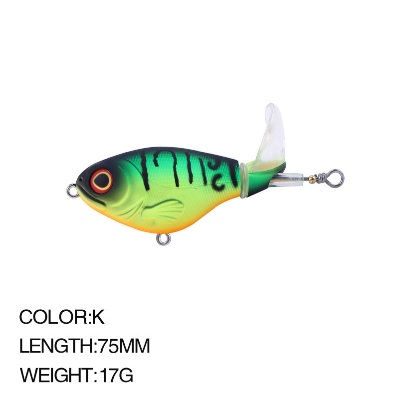 Topwater Whopper Popper, High-Performance, 75mm/17g, #HB59066A