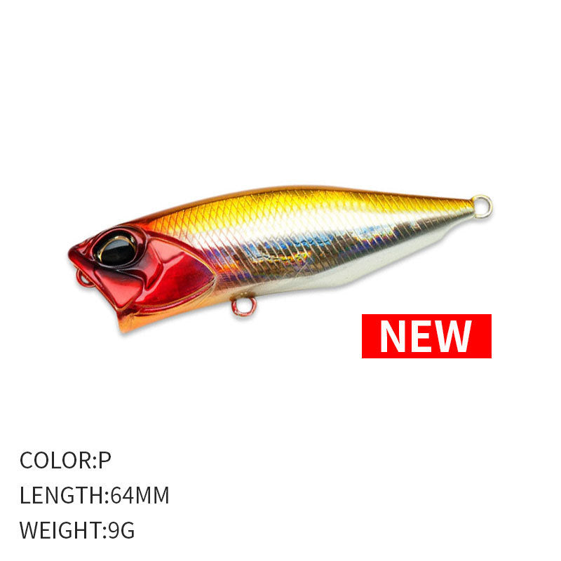 Topwater Popper, High-Performance Lure, 64mm/9g, #HB59116A