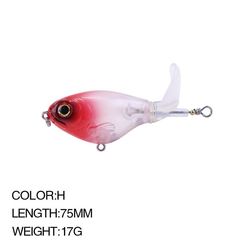 Topwater Whopper Popper, High-Performance, 75mm/17g, #HB59066A