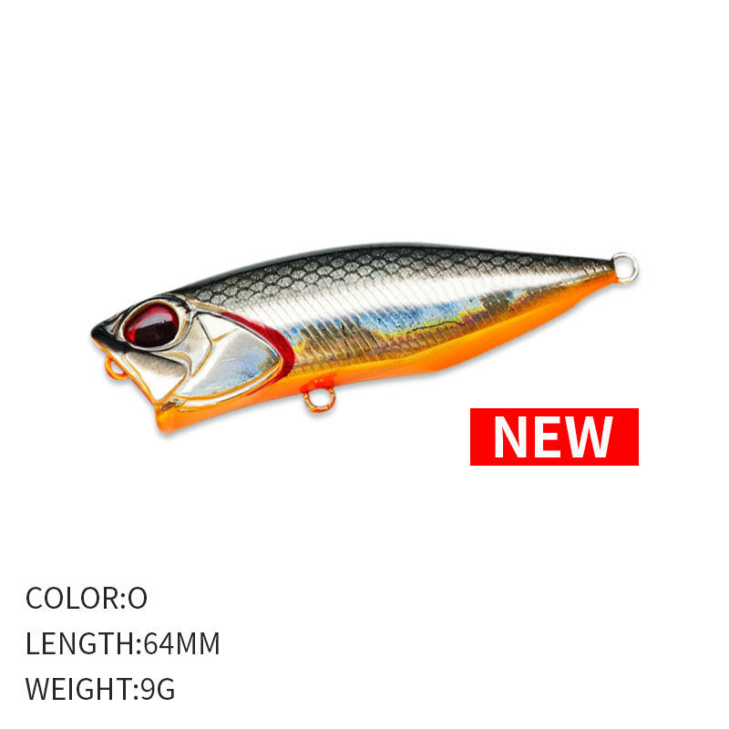 Topwater Popper, High-Performance Lure, 64mm/9g, #HB59116A