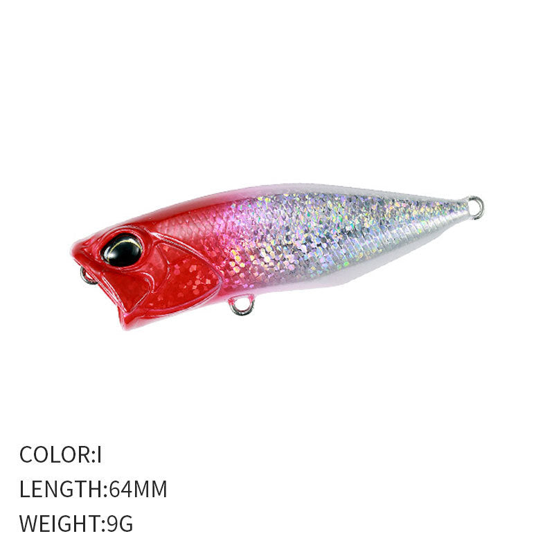 Topwater Popper, High-Performance Lure, 64mm/9g, #HB59116A