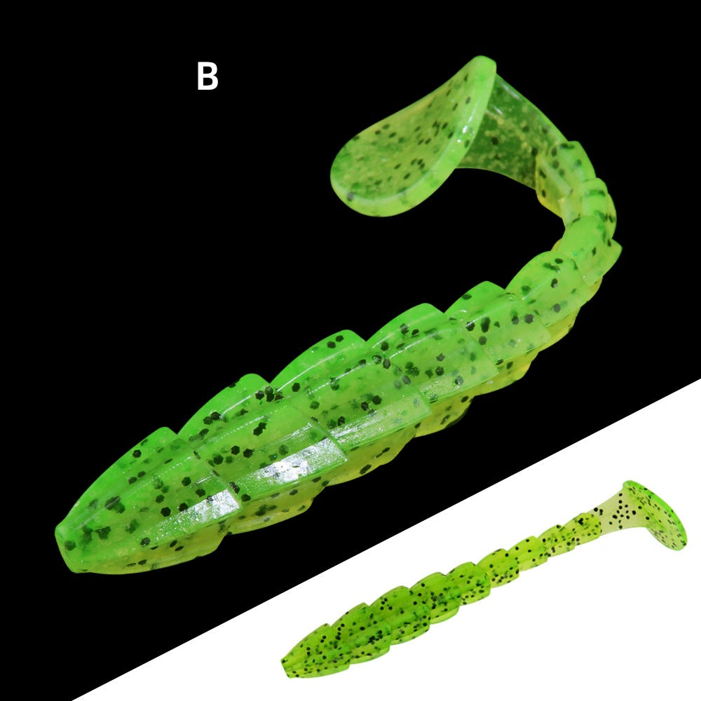 SWIMBAIT Soft Bait, Multi-Dimensional Body Structure, 2.75~4.5-inch, #SB501321C