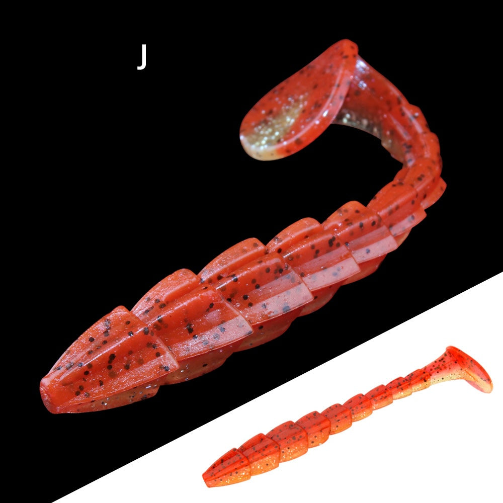 SWIMBAIT Soft Bait, Multi-Dimensional Body Structure, 2.75~4.5-inch, #SB501321C