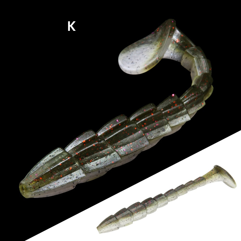 SWIMBAIT Soft Bait, Multi-Dimensional Body Structure, 2.75~4.5-inch, #SB501321C