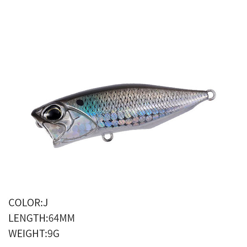 Topwater Popper, High-Performance Lure, 64mm/9g, #HB59116A
