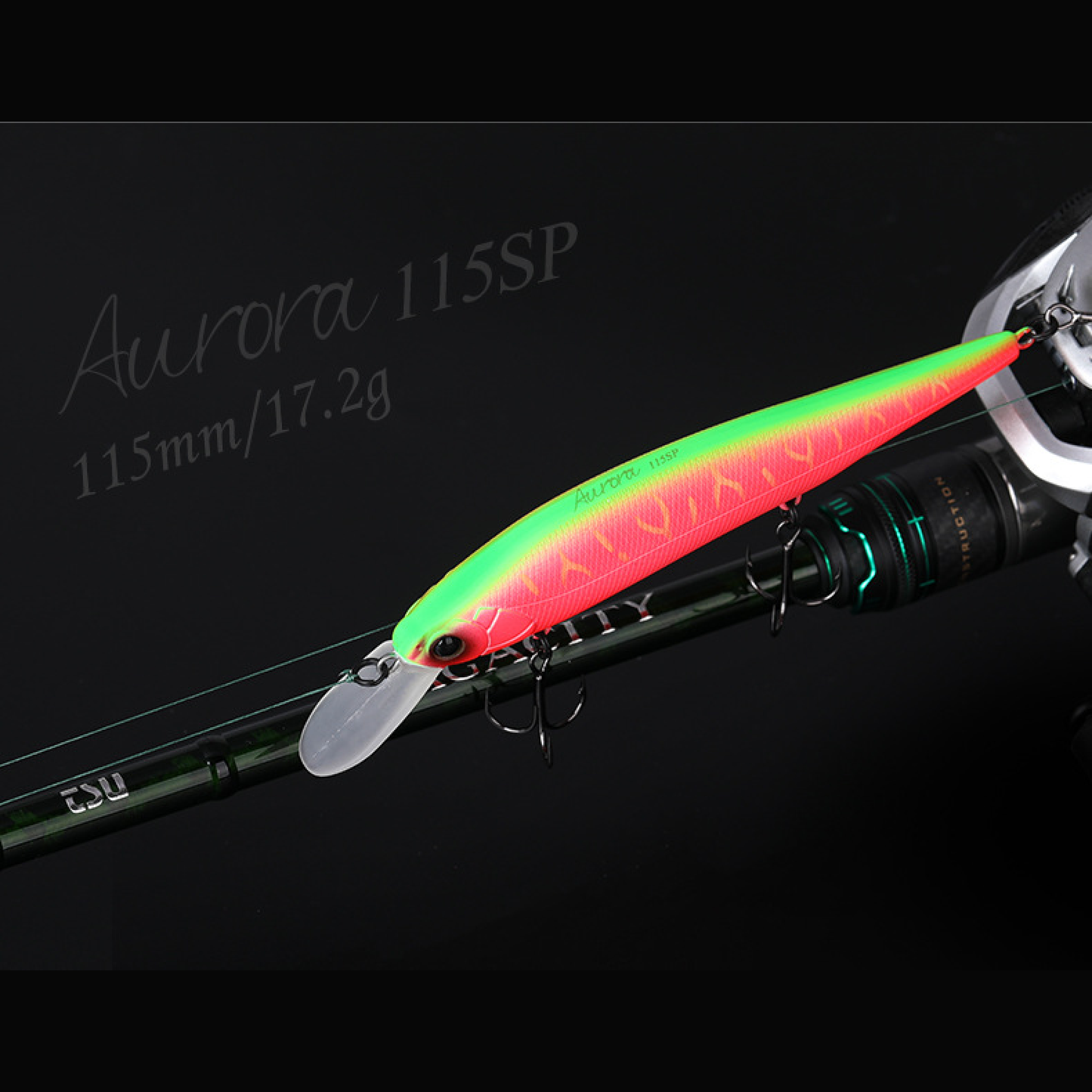 Jerkbait 115SP, Suspend, 4.5-inch, Diving 9.2-ft, #HB59090A