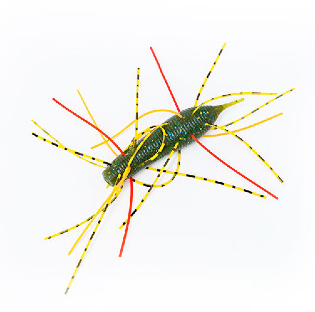 Rubber Thread Urchin Soft Bait, Japanese-Style Lure, 1.6~2.4-inch, #SB52949B
