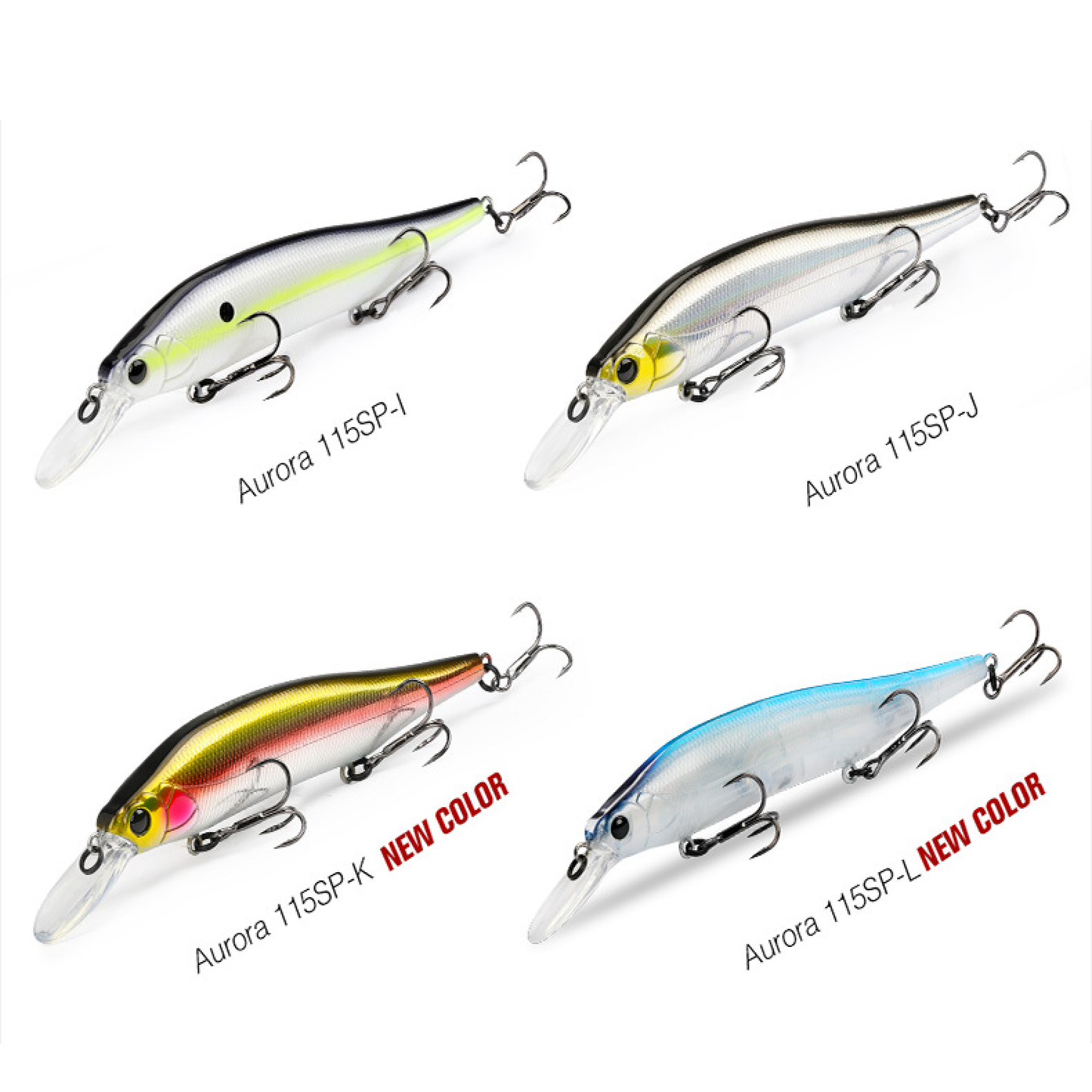 Jerkbait 115SP, Suspend, 4.5-inch, Diving 9.2-ft, #HB59090A